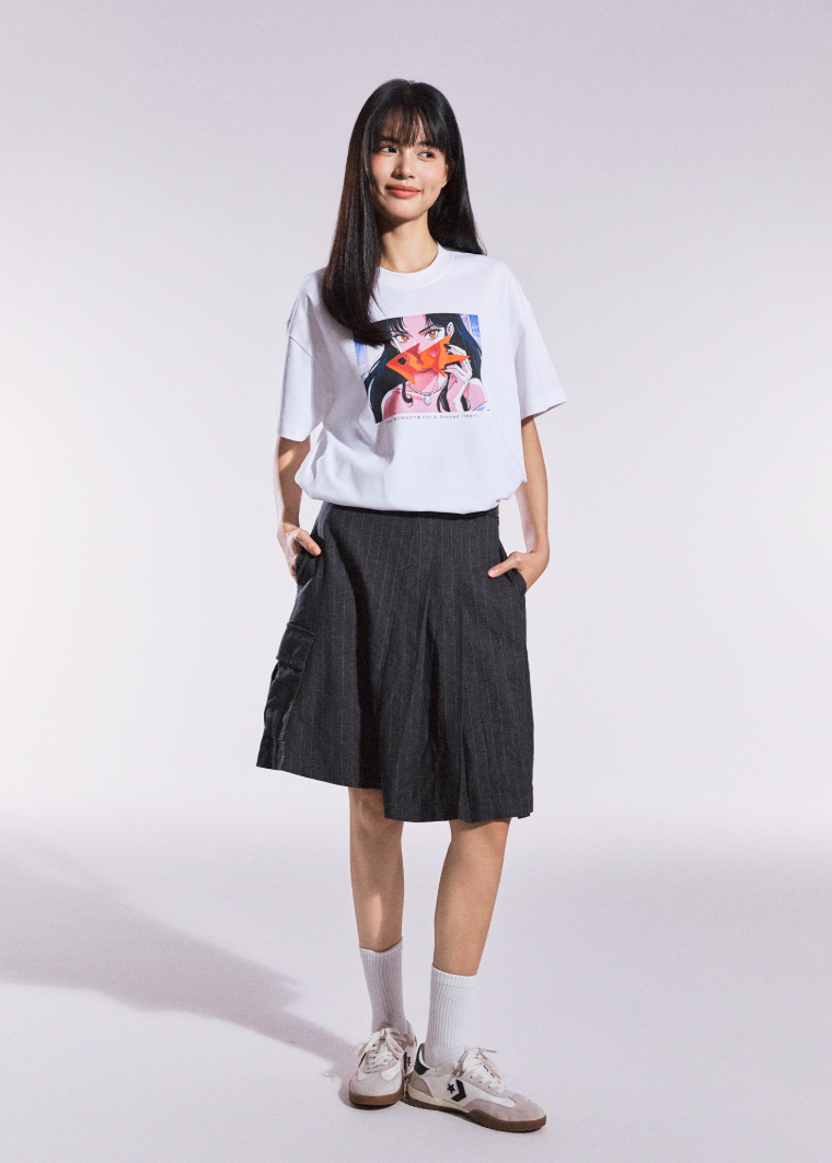 Remedy Anime Logo Print Tee | Face 3 Face