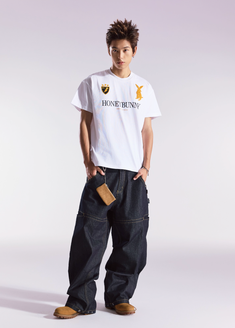 Remedy HONEYBUNNY Rabbit Embroidery Tee | Face 3 Face