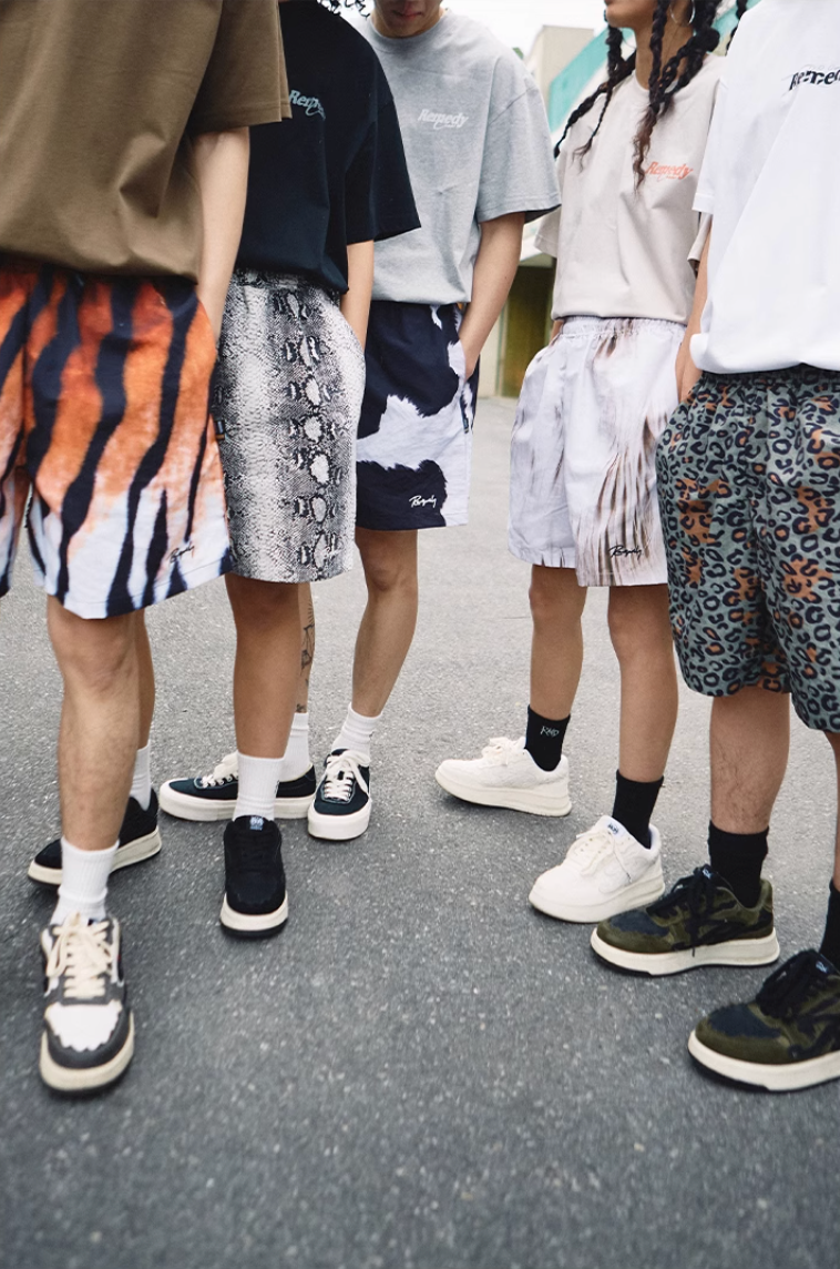 Remedy Animal Print Quick Dry Nylon Shorts | Face 3 Face