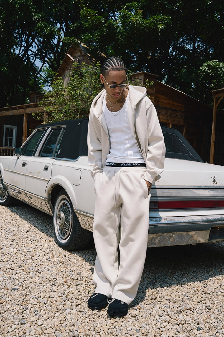 Remedy Double Layer Baggy Sweatpants | Face 3 Face