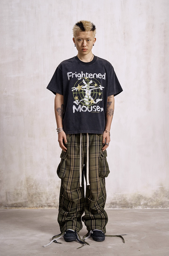 Remedy Plaid Work Cargo Pants | Face 3 Face