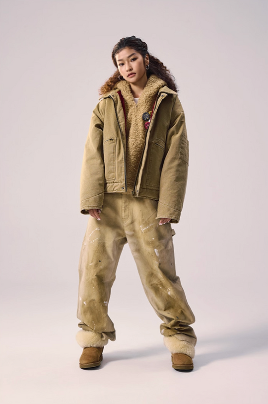 Remedy Washed Splash Ink Work Painter Pants | Face 3 Face