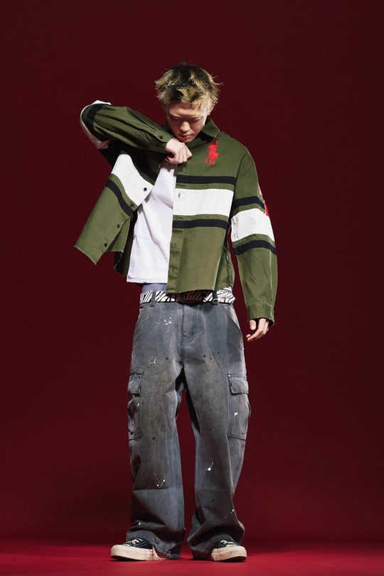 Remedy Washed Ink Splash Baggy Work Cargo Pants | Face 3 Face