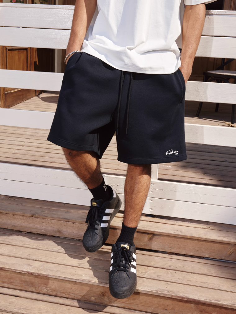 Remedy Double Waist Layer Sweat Sports Shorts | Face 3 Face