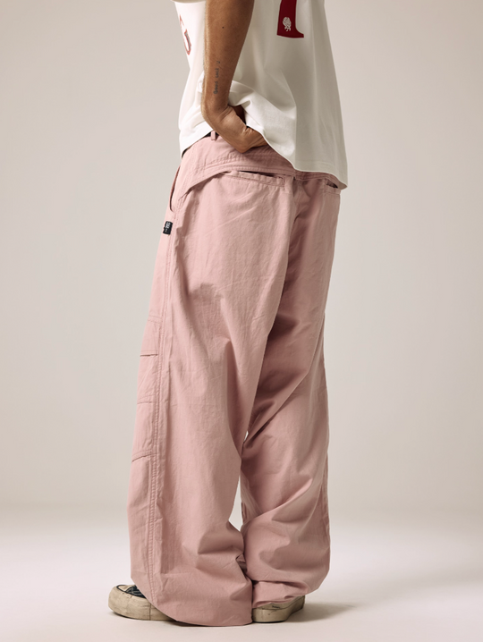 Remedy Velcro Front Pocket Baggy Work Pants | Face 3 Face