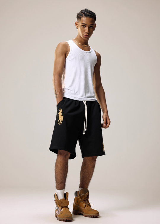 Remedy Embroidered Cocktail Girl Sweat Shorts | Face 3 Face