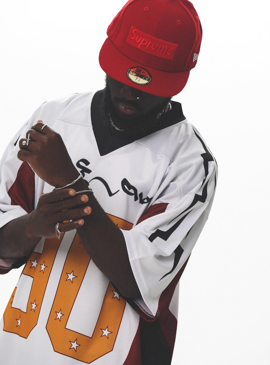 UNTILWERICH Color Block Mesh Hockey Jersey | Face 3 Face