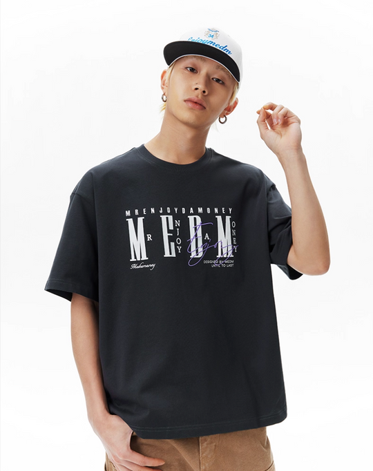 MEDM Basic Logo Typography Tee | Face 3 Face