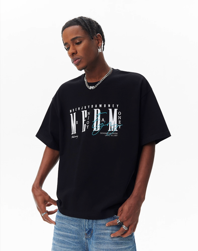 MEDM Basic Logo Typography Tee | Face 3 Face