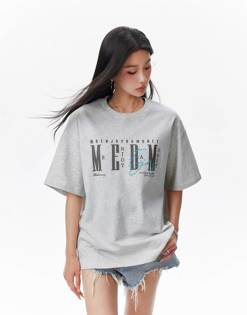 MEDM Basic Logo Typography Tee | Face 3 Face