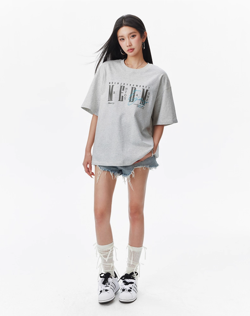 MEDM Basic Logo Typography Tee | Face 3 Face