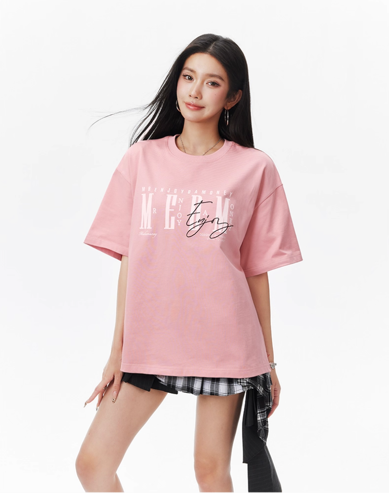 MEDM Basic Logo Typography Tee | Face 3 Face