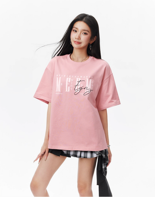 MEDM Basic Logo Typography Tee | Face 3 Face