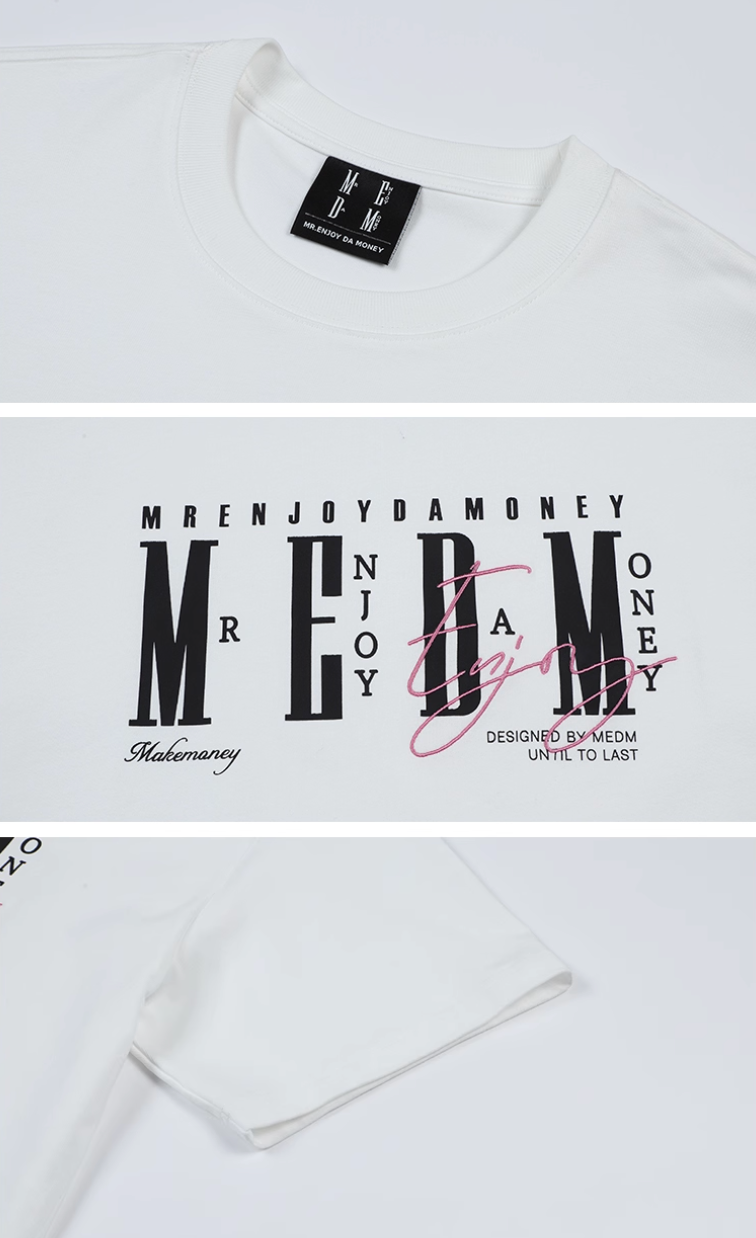 MEDM Basic Logo Typography Tee | Face 3 Face