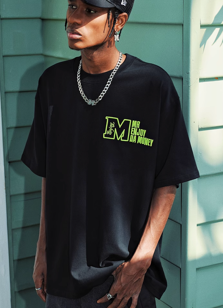 MEDM 3D M Logo Embroidered Tee | Face 3 Face