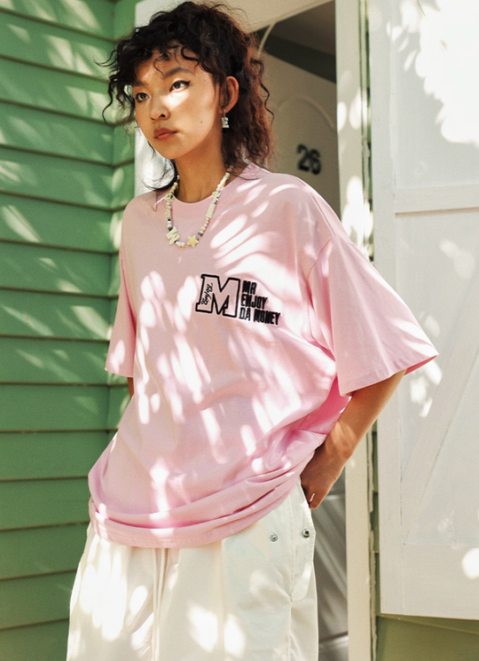 MEDM 3D M Logo Embroidered Tee | Face 3 Face