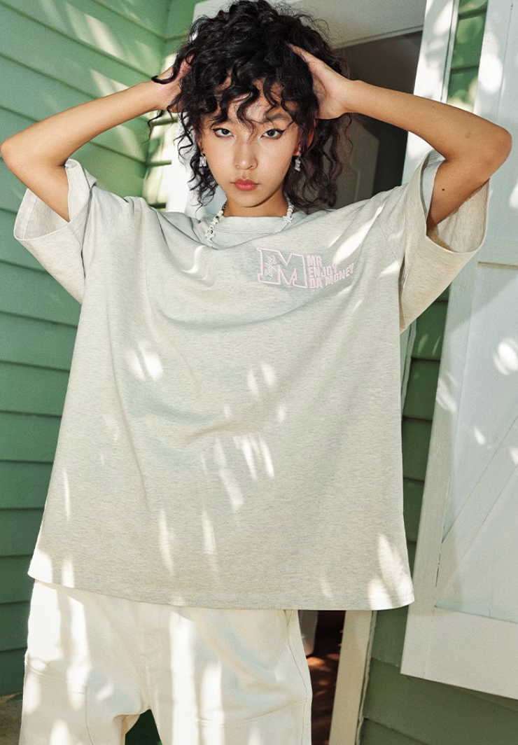 MEDM 3D M Logo Embroidered Tee | Face 3 Face