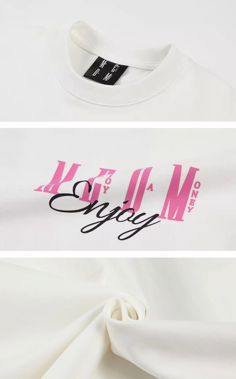 MEDM Contrast Color Logo Print Tee | Face 3 Face