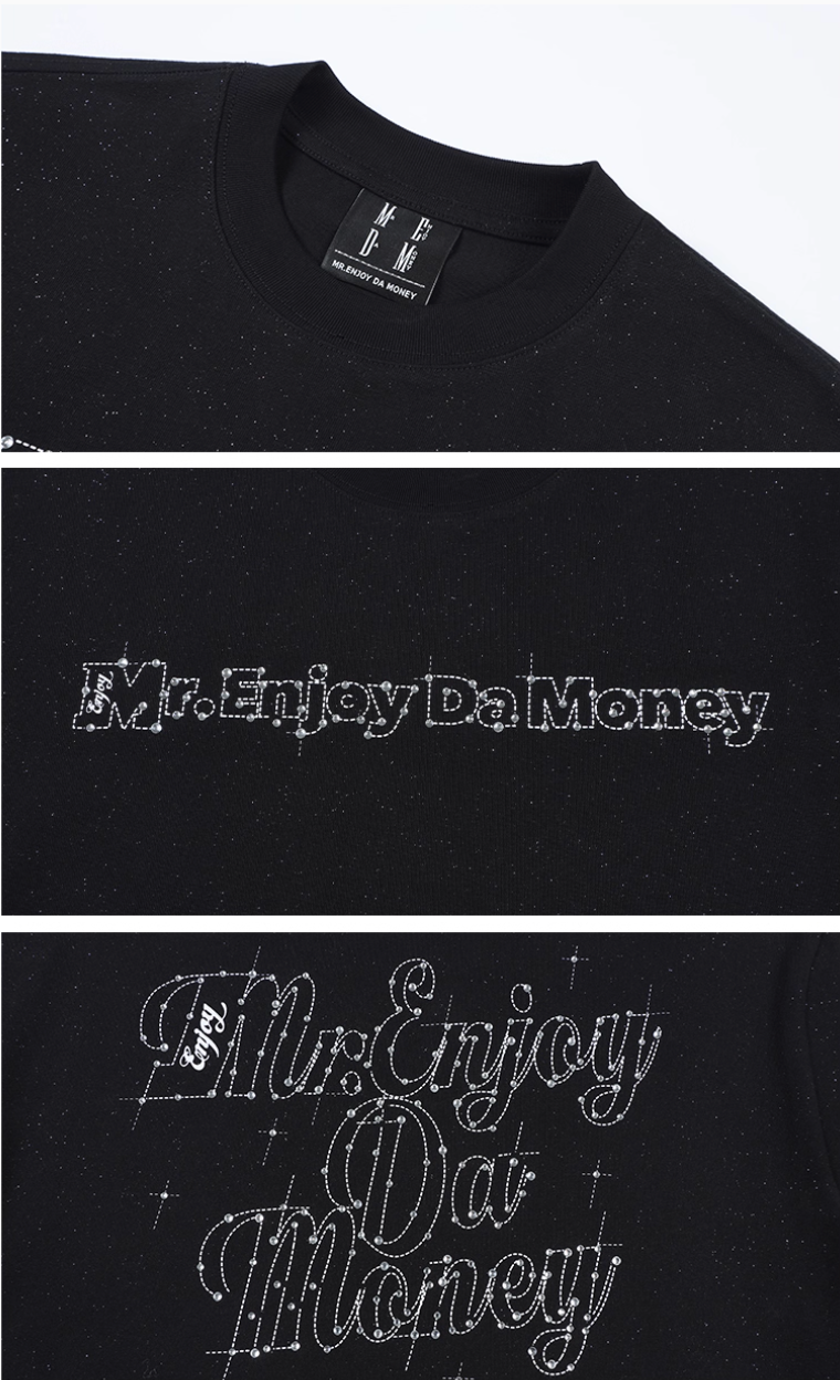 MEDM Starry Sky Rhinestone Print Tee | Face 3 Face