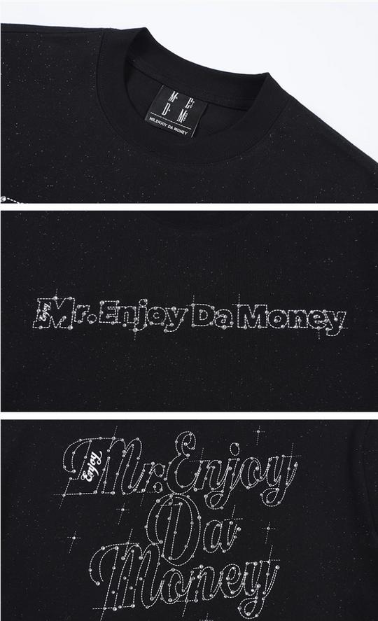MEDM Starry Sky Rhinestone Print Tee | Face 3 Face