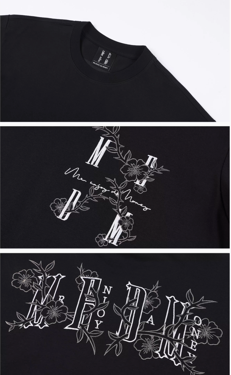 MEDM UV Resistant Flower Logo Tee | Face 3 Face