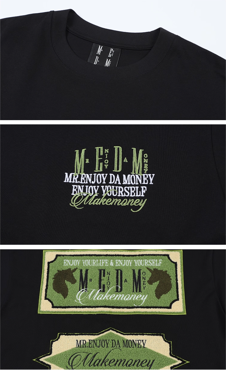 MEDM Terry Logo Patch Tee | Face 3 Face