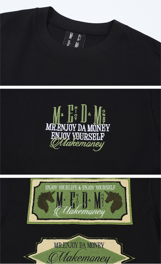 MEDM Terry Logo Patch Tee | Face 3 Face
