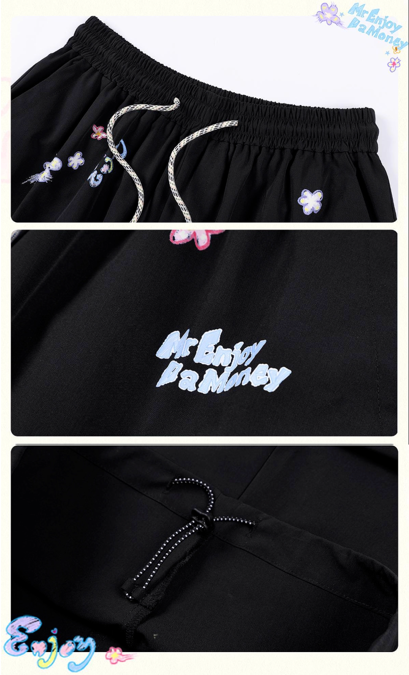 MEDM Floral Print Utility Cargo Pants | Face 3 Face