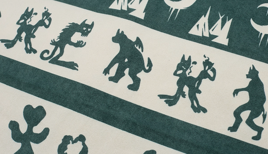 EVILKNIGHT(EK) Ethnic Print Striped Long Sleeve Shirt | Face 3 Face