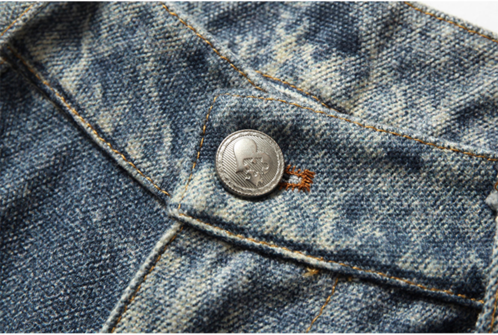 YADcrew Evening Lace Print Denim Jeans | Face 3 Face