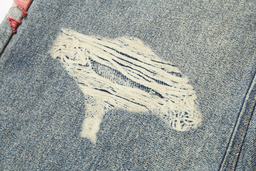 YADcrew Evening Lace Print Denim Jeans | Face 3 Face