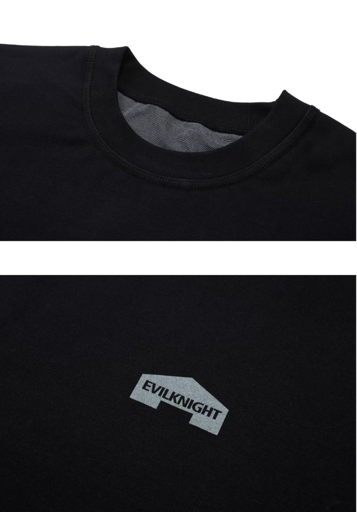 EVILKNIGHT(EK) Reversible Micro Stretch Tee | Face 3 Face