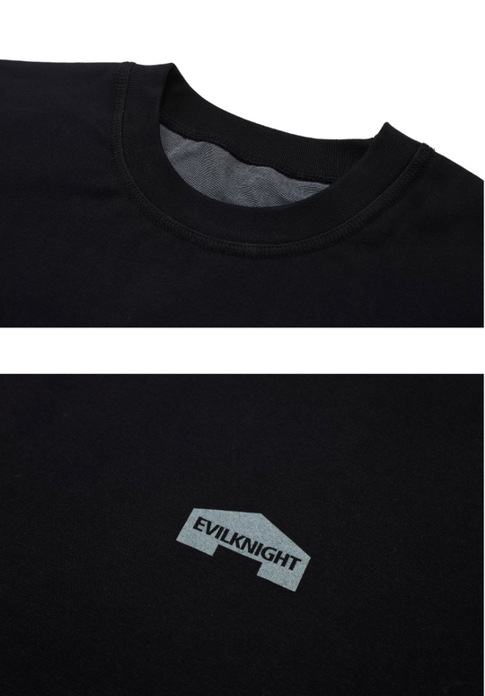 EVILKNIGHT(EK) Reversible Micro Stretch Tee | Face 3 Face