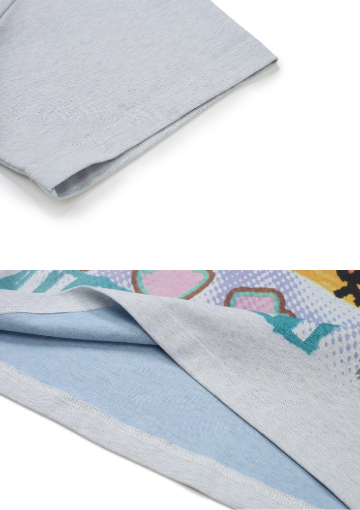 EVILKNIGHT(EK) Hand Painted Graffiti Tee | Face 3 Face