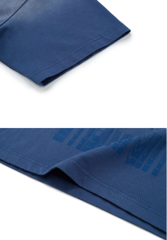 EVILKNIGHT(EK) Printed Old Wash Tee | Face 3 Face