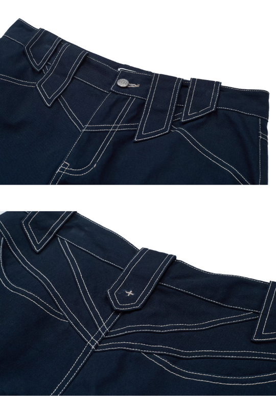 EVILKNIGHT(EK) Devil Eye Structured Canvas Pants | Face 3 Face