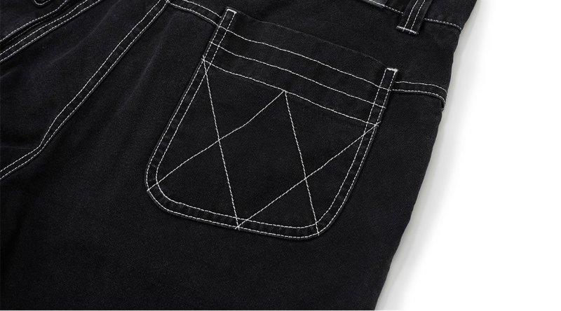 EVILKNIGHT(EK) Multi Pocket Button Fly Canvas Pants | Face 3 Face