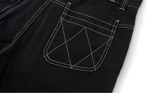 EVILKNIGHT(EK) Multi Pocket Button Fly Canvas Pants | Face 3 Face