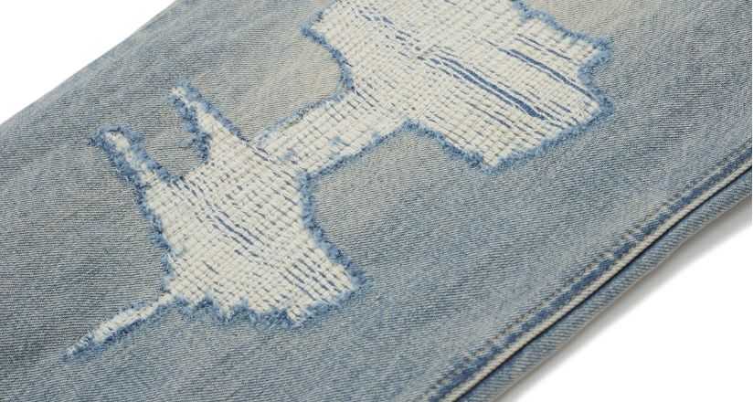 EVILKNIGHT(EK) Washed Distressed Utility Jeans | Face 3 Face