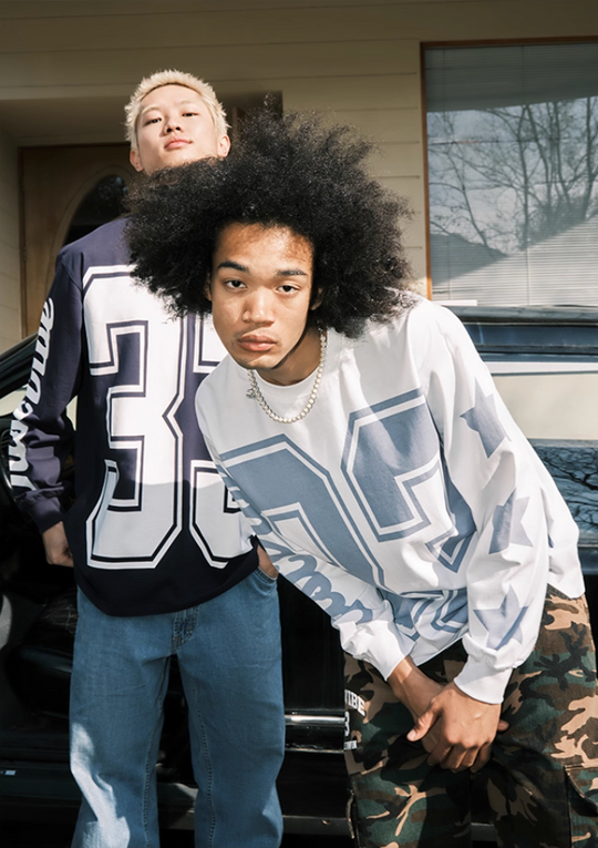 JUST VIBE Star Number Print Tee | Face 3 Face