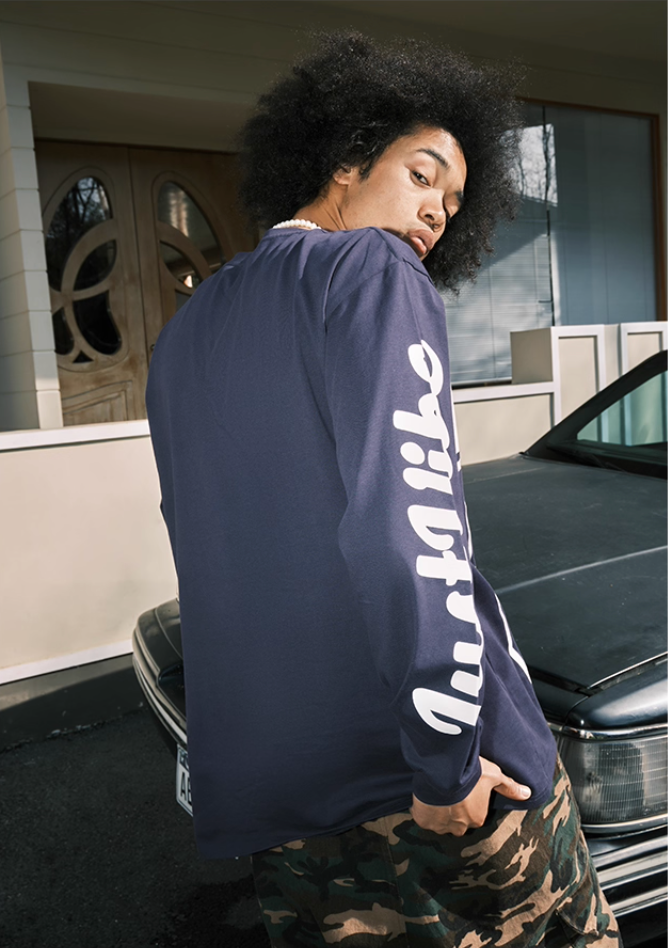 JUST VIBE Star Number Print Tee | Face 3 Face