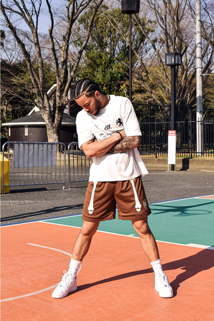 JUST VIBE Badge Logo Print Quick Dry Tee | Face 3 Face