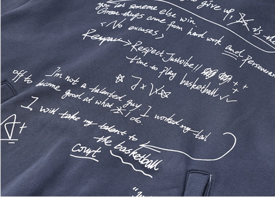 JUST VIBE Letter Print Hoodie | Face 3 Face