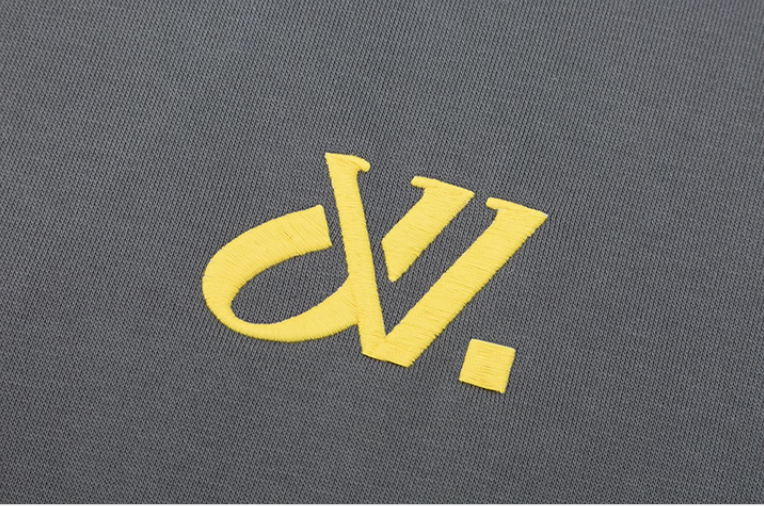 JUST VIBE Basic JV Logo Embroidered Hoodie | Face 3 Face