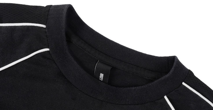 1807 Racing Print Mesh Layer Long Sleeve Tee | Face 3 Face