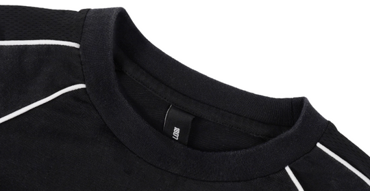 1807 Racing Print Mesh Layer Long Sleeve Tee | Face 3 Face