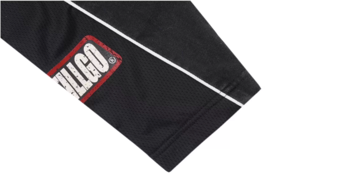 1807 Racing Print Mesh Layer Long Sleeve Tee | Face 3 Face