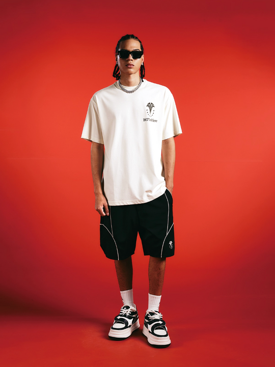 1807 In Here Logo Print Tee | Face 3 Face