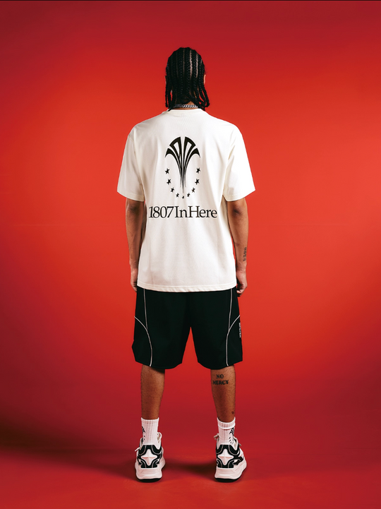 1807 In Here Logo Print Tee | Face 3 Face