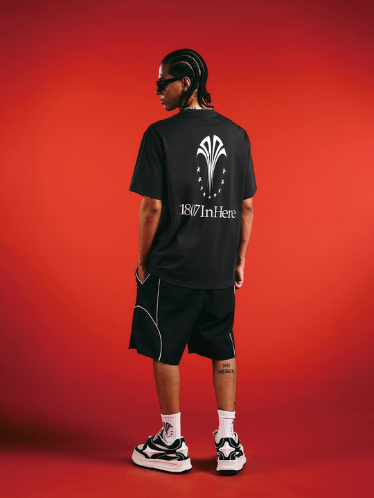 1807 In Here Logo Print Tee | Face 3 Face